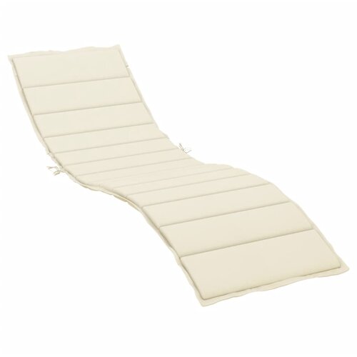  Jastuk za ležaljku krem 200 x 50 x 3 cm od tkanine Oxford Slike