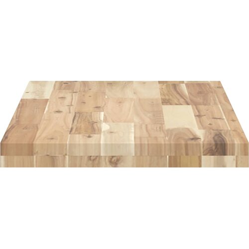 Stolna ploča 80x40x4 cm pravokutna od masivnog drva bagrema Slike