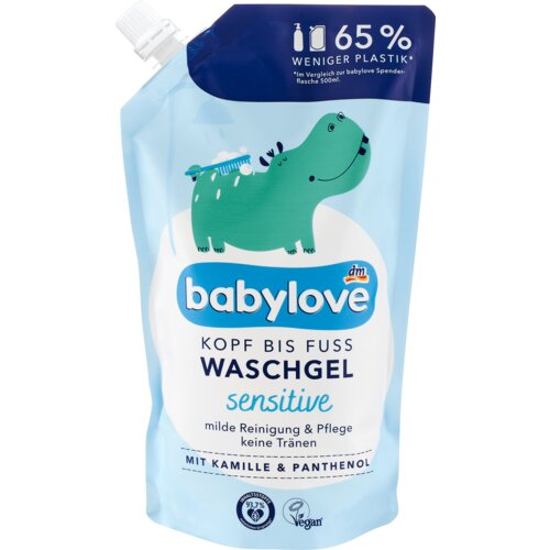 babylove sensitive gel za kupanje beba - dopuna 500 ml Cene