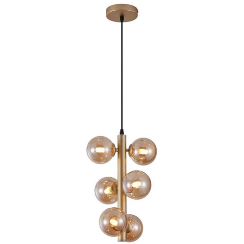 Wofi 6014-601W - led luster na sajli villa 6xG9/3W/230V zlatna Cene