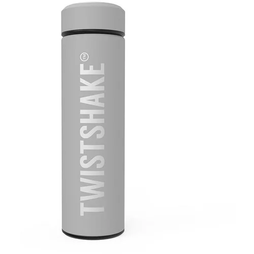Twistshake termo bočica Hot or Cold 420ml Pastel Grey grey 78302