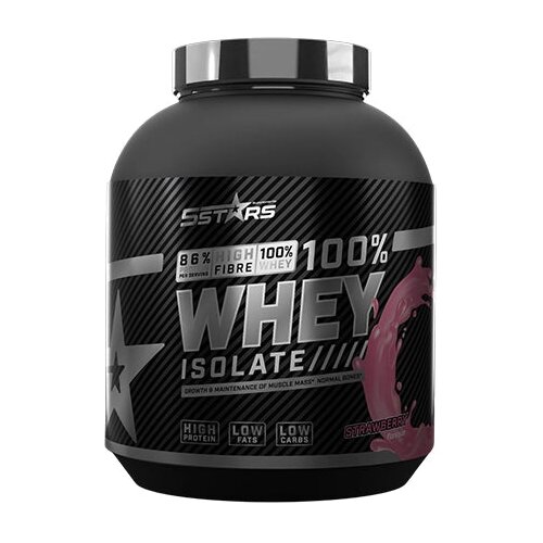 5 STARS Whey Isolate 2kg – Premium Izolat Proteina Surutke Slike