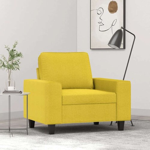  Fotelja Svjetložuta 60 cm od tkanine Cijene