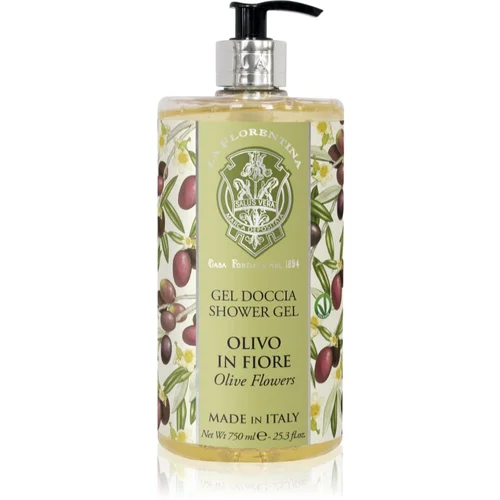 La Florentina Olive Flowers Shower Gel gel za prhanje z oljčnim oljem 750 ml