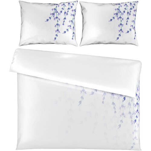 Esposa OBOJESTRANSKA POSTELJNINA LAVANDER 200/260 cm saten večbarvno Slike