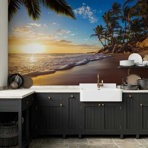 Foto tapeta - Tropical Beach 350x256 Vodootporna Cijene