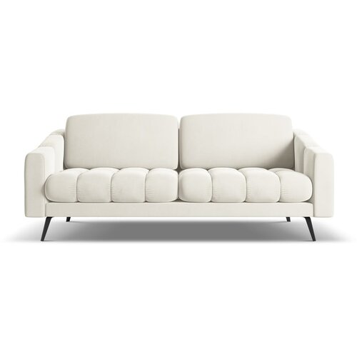 Makamii Bijela baršunasti sofa 202 cm Nalu – Cijene