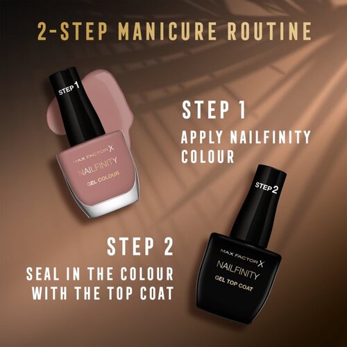Max Factor Nailfinity Gel Colour gel lak za nohte brez uporabe UV/LED lučke odtenek 12 ml Slike