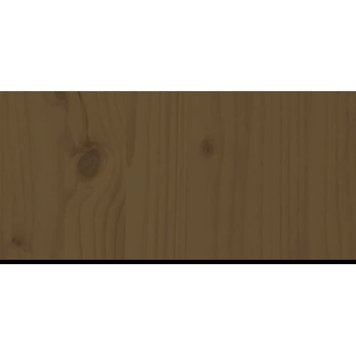  Komoda smeđa boja meda 100 x 40 x 75 cm od masivne borovine Slike