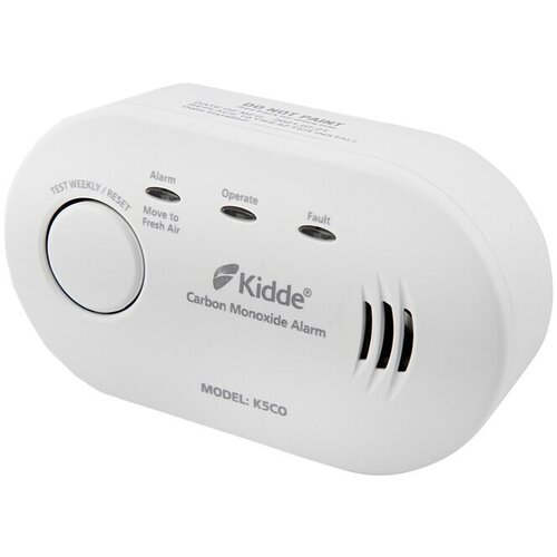 KIDDE Detektor ugljičnog monoksida K5CO (Na baterijski pogon, 85 dB) Slike
