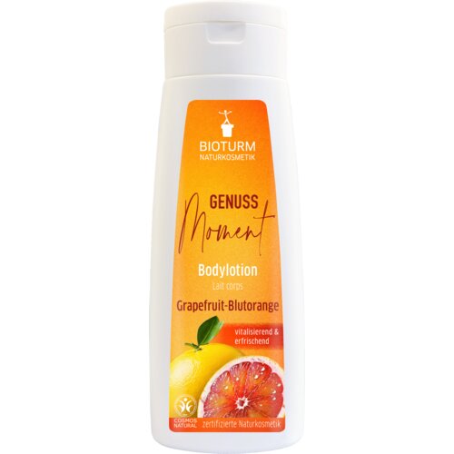 Bioturm Losion za tijelo Moment of Pleasure s grejpom i crvenom narančom - 200 ml Slike