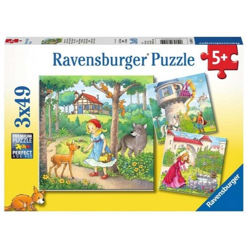 Ravensburger puzzle (slagalice) - Crvenkapa I Princ žabac Slike