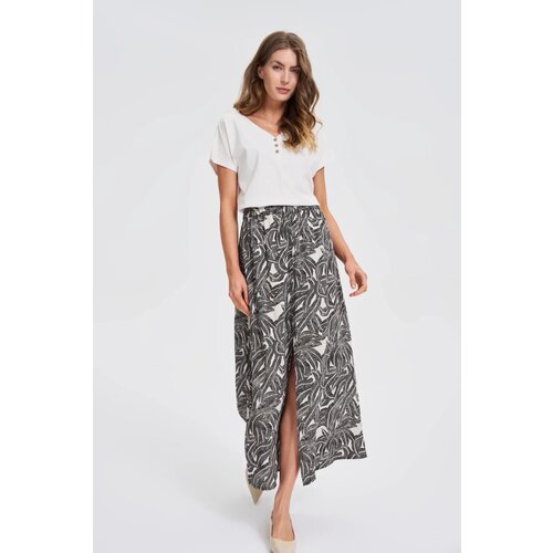 Marisse Black Viscose Skirt Slike