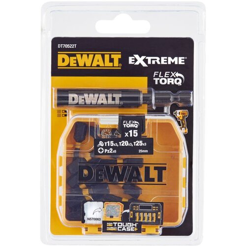 Dewalt 16-delni komplet vijačnih nastavkov TORSION, DT70522T Cene