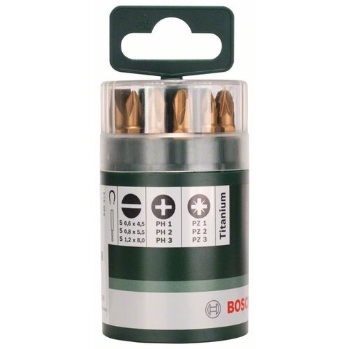 Bosch 10-delni set titanijumskih bitova 2609255978 Cene
