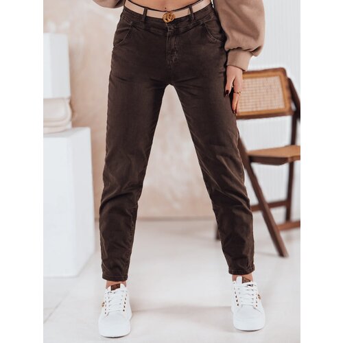 DStreet Spodnie damskie jeansowe STREETSTYLE kawowe Cijene