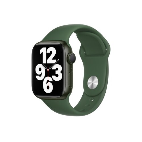Apple Watch S7 GPS, 41mm Green Aluminium Case with Clover Sport Band &ndash; Regular Cijene