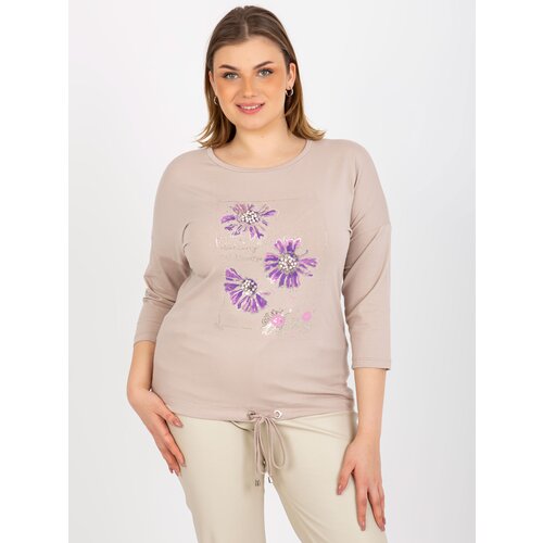 RELEVANCE Blouse-RV-BZ-8457.47P-beige Slike