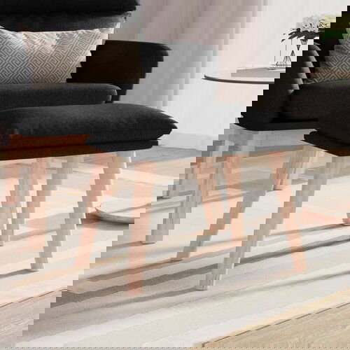 vidaXL Tabure crni 45 x 29,5 x 39 cm od tkanine Cijene