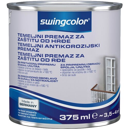 SWINGCOLOR Temeljni premaz proti rji (barva: siva; 375 ml) Cene