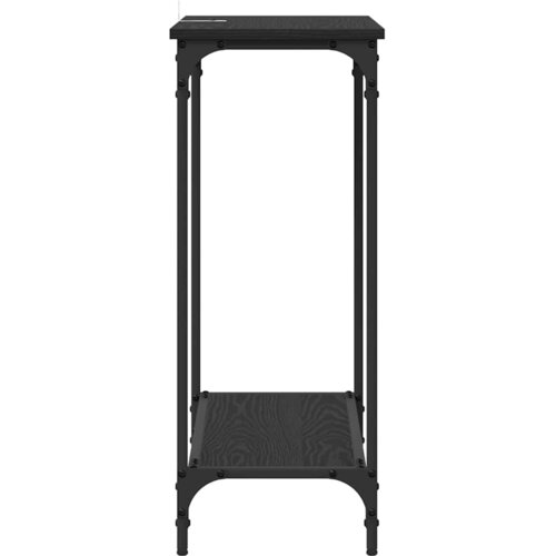  Konzolna stolica Crni hrast 75 x 30.5 x 75 cm Konstruirano drvo Slike
