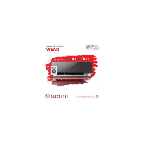  Inverter klima uredjaj Vivax APC-18CH50AEHI Gray Mirror -25C Cijene