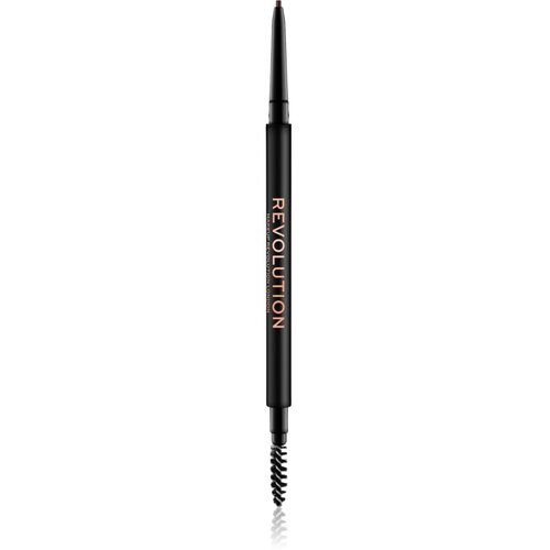 Revolution Precise Brow Pencil svinčnik za obrvi s čopičem 0,05 g odtenek Medium Brown Cene