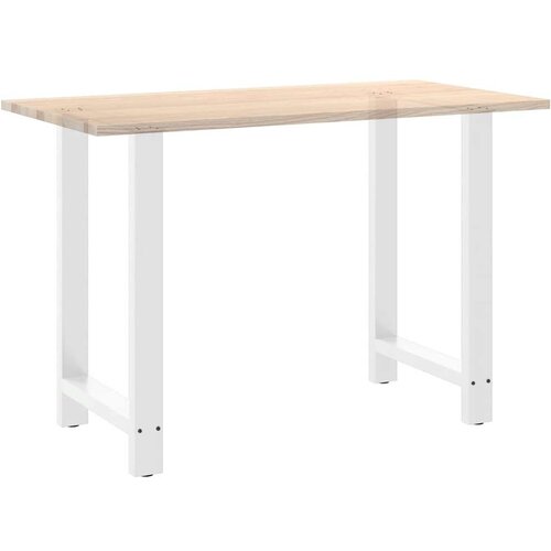  Noge stolića za kavu 2 kom bijele 60x(90-91) cm čelik Slike