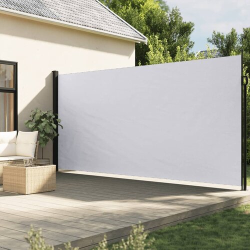 vidaXL Zložljiva stranska tenda bela 200x600 cm Cene