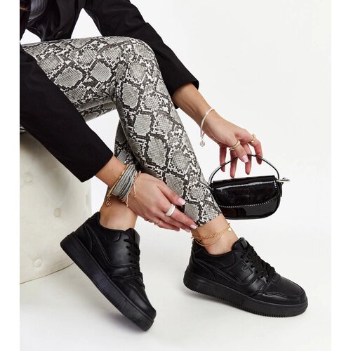 Gemre Black platform sneakers Mentha Cene