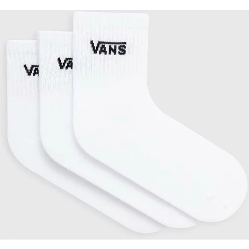 Vans Čarape 3-pack za žene, boja: bijela