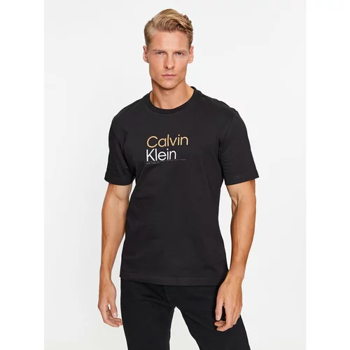 Calvin Klein Majica K10K111841 Črna Regular Fit