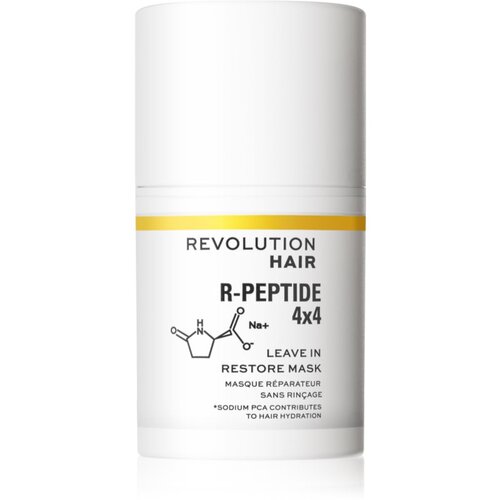 Revolution Haircare R-Peptide 4x4 obnavljajuća maska za kosu bez ispiranja za o&amp;scaron;tećenu kosu 50 ml Slike