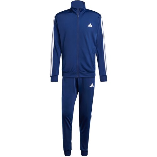 Adidas Športna trenirka temno modra / bela Cene