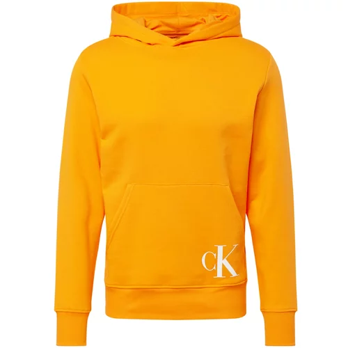 Calvin Klein Jeans Majica mandarina / bela