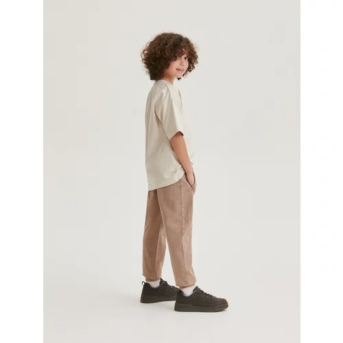 Reserved - BOYS` TROUSERS - bež