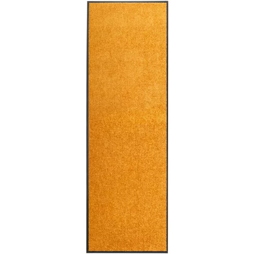 vidaXL pralni predpražnik oranžen 60x180 cm