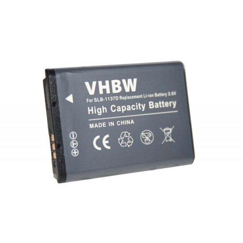 VHBW Baterija SLB-1137D za Samsung Digimax i85 / L74 wide / NV11 / NV24 HD / NV30, 750 mAh Cene