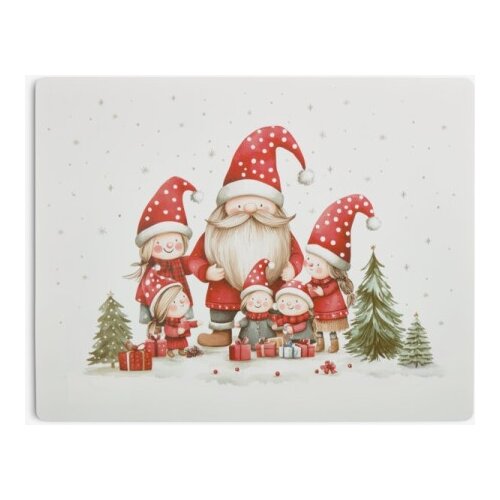  Novogodi&amp;scaron;nji podmetač 33x42 white/red SDP Slike