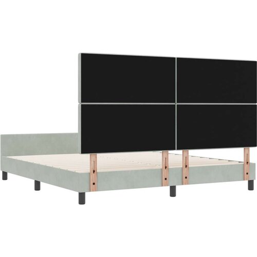  Krevetski okvir svjetlosiva 180x200 cm bar&amp;scaron;un Slike