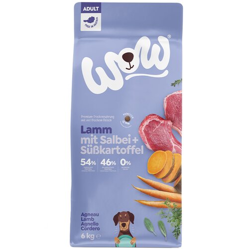 Wow Adult jagnjetina - Varčno pakiranje: 2 x 6 kg Cene
