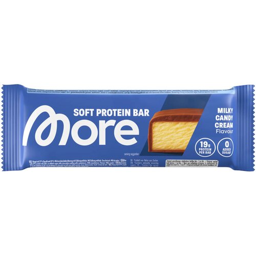 More Nutrition Soft Protein Bar Milky Candy Cream - 50 g Slike