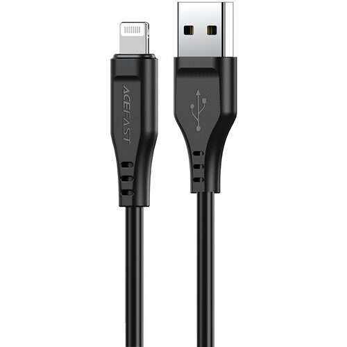 Acefast Kabel za iPhone MFI USB - Lightning 2.4A 1.2m črn, (21090624) Cene