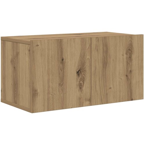  Set TV komoda 3 kom. Umjetnički hrast Konstruirano drvo Smeđa 80 x 30 x 30 cm Slike