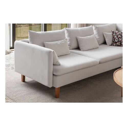 Atelier Del Sofa Kutna garnitura Flexy L, 285 x 285 x 100 cm, Krem Slike