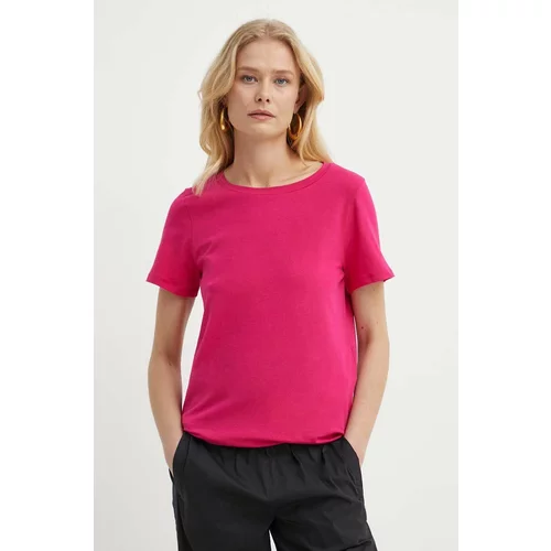 Weekend Max Mara Kratka majica ženski, roza barva
