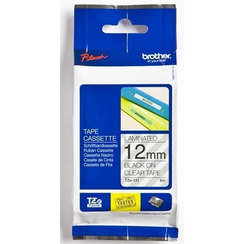  Trak p-touch tze-131 prozor/črn 12mm BROTHER Slike