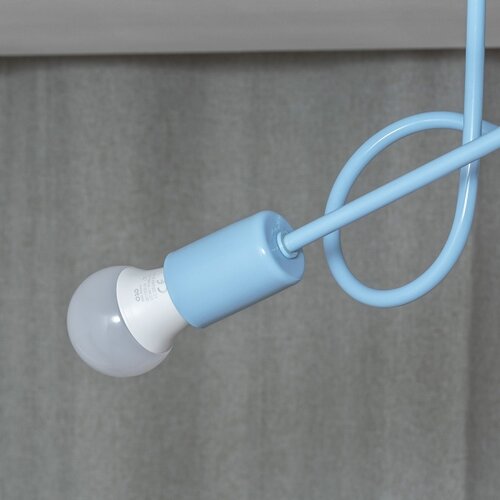  plafonski luster oxford 2xE27/15W/230V plava Slike