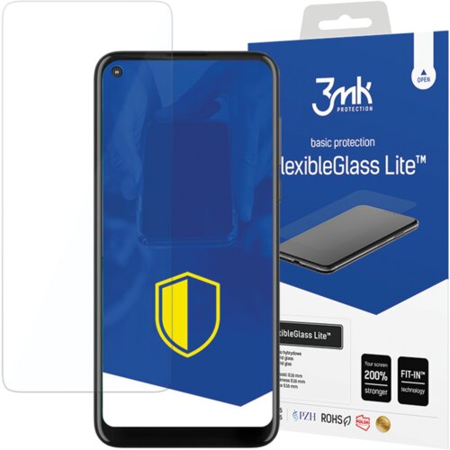 3mk MOTOROLA MOTO G FAST - FLEXIBLEGLASS LITE, (22001963) Slike