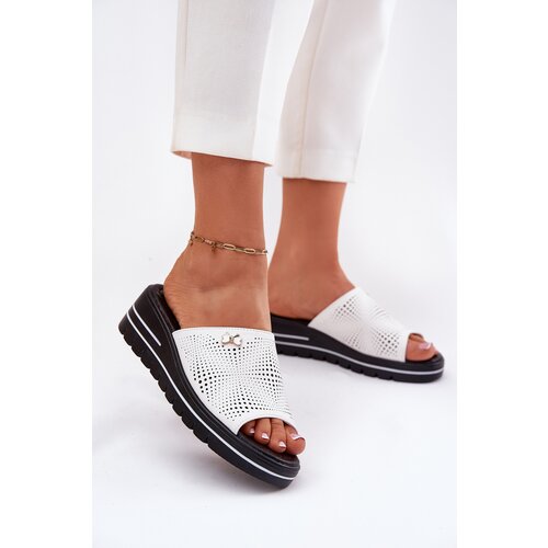 VINCEZA Ladies leather wedges Cijene